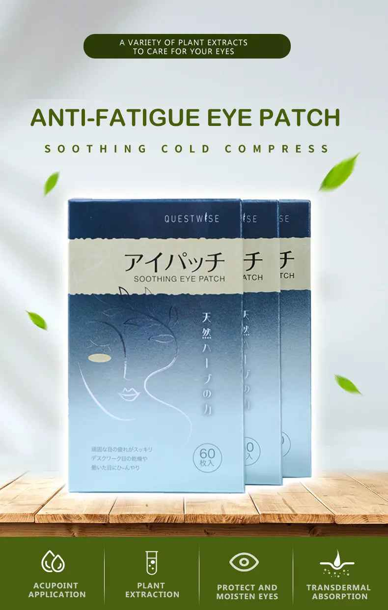 Wise Quest Soothing Eye Patches -2-Month Care Pack