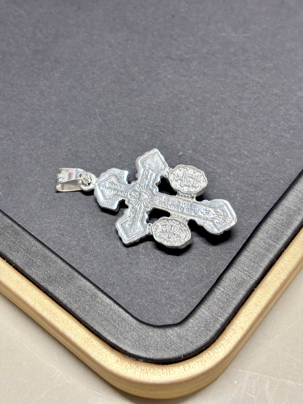 Sterling Silver Pardon Cross Pendant | Powerful Protection charm | Cruz Del perdón plata 925
