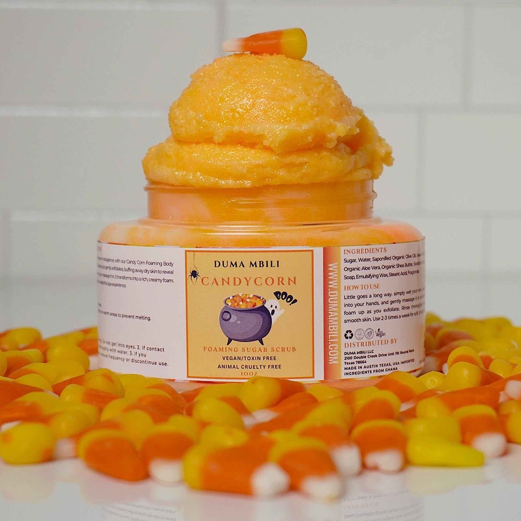 Candy Corn Foaming Sugar Scrub