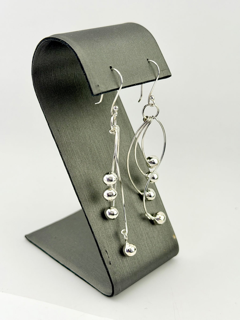 Silver 925 dangle earrings | Aretes de plata 925 colgantes