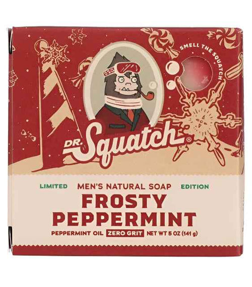 Dr. Squatch Frosty Peppermint Bar Soap